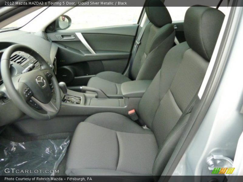  2012 MAZDA3 s Touring 5 Door Black Interior