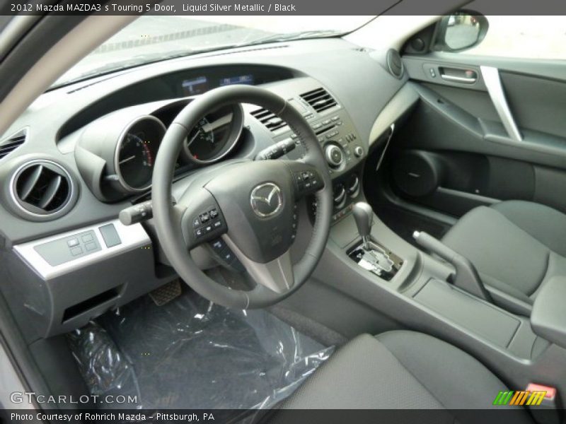  2012 MAZDA3 s Touring 5 Door Black Interior