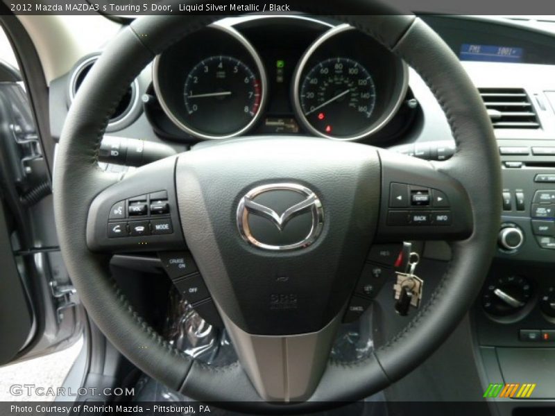  2012 MAZDA3 s Touring 5 Door Steering Wheel