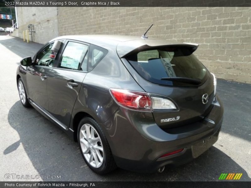 Graphite Mica / Black 2012 Mazda MAZDA3 s Touring 5 Door