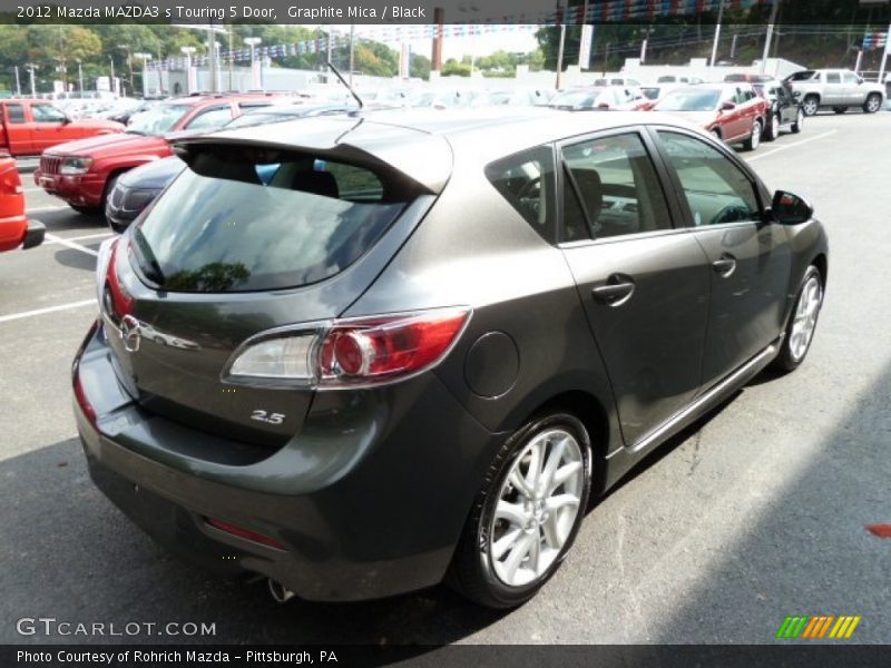 Graphite Mica / Black 2012 Mazda MAZDA3 s Touring 5 Door