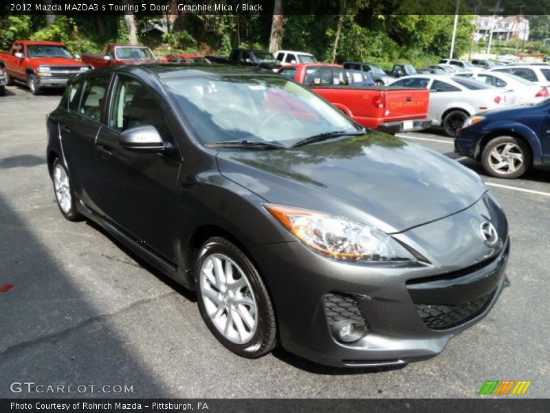 Front 3/4 View of 2012 MAZDA3 s Touring 5 Door