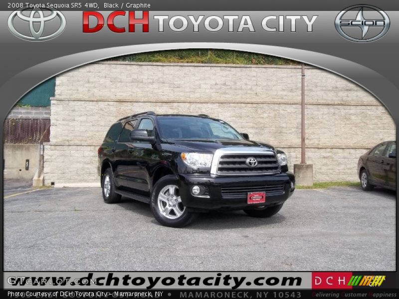 Black / Graphite 2008 Toyota Sequoia SR5 4WD