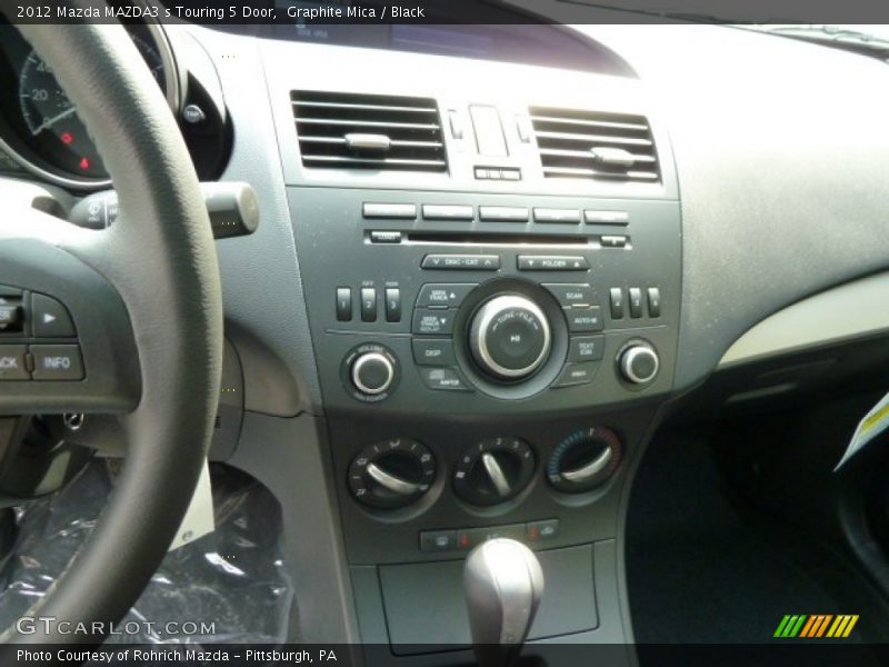 Controls of 2012 MAZDA3 s Touring 5 Door