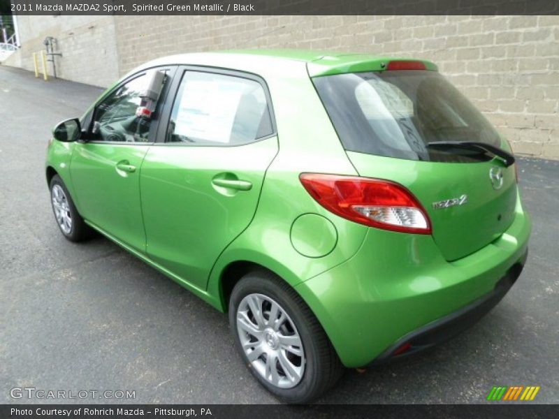  2011 MAZDA2 Sport Spirited Green Metallic