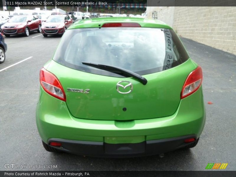 2011 MAZDA2 Sport Spirited Green Metallic
