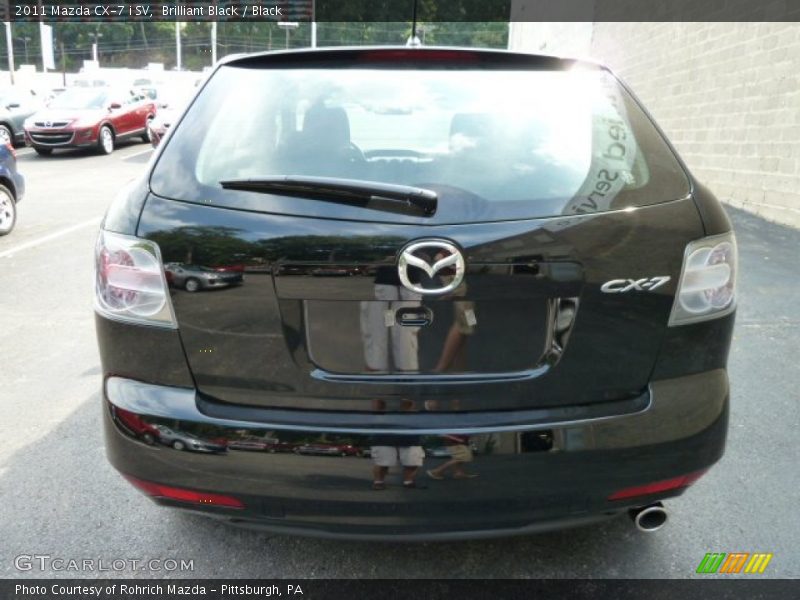 Brilliant Black / Black 2011 Mazda CX-7 i SV