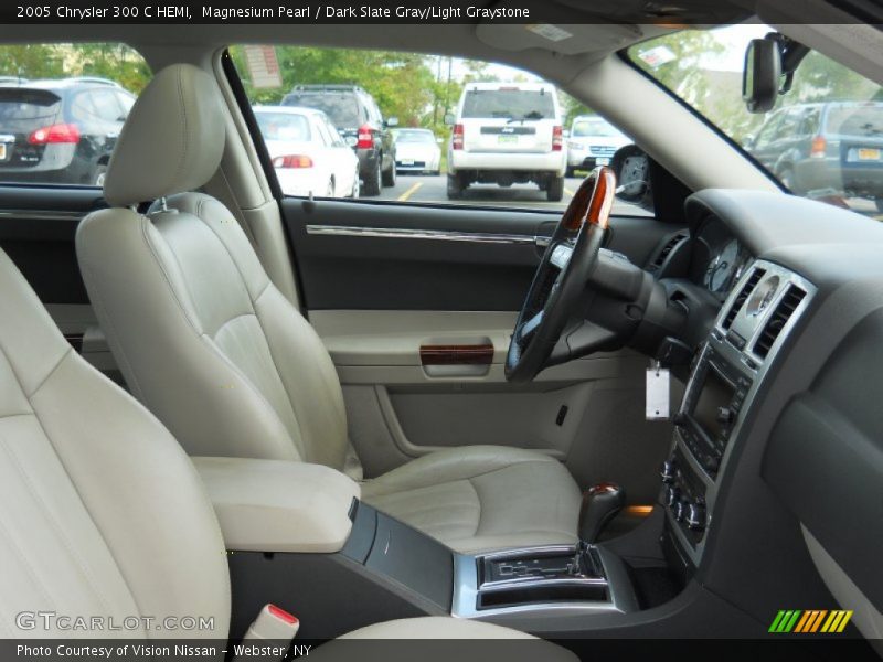 Magnesium Pearl / Dark Slate Gray/Light Graystone 2005 Chrysler 300 C HEMI
