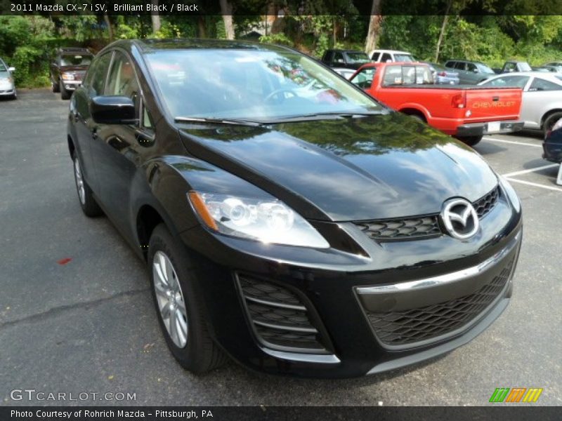 Brilliant Black / Black 2011 Mazda CX-7 i SV