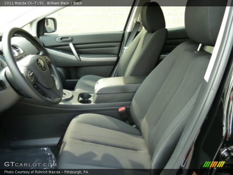 Brilliant Black / Black 2011 Mazda CX-7 i SV