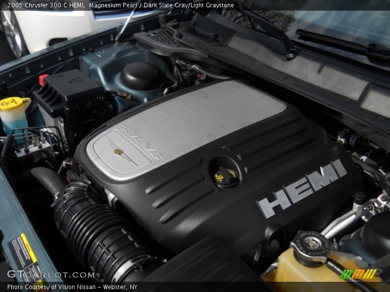 Magnesium Pearl / Dark Slate Gray/Light Graystone 2005 Chrysler 300 C HEMI