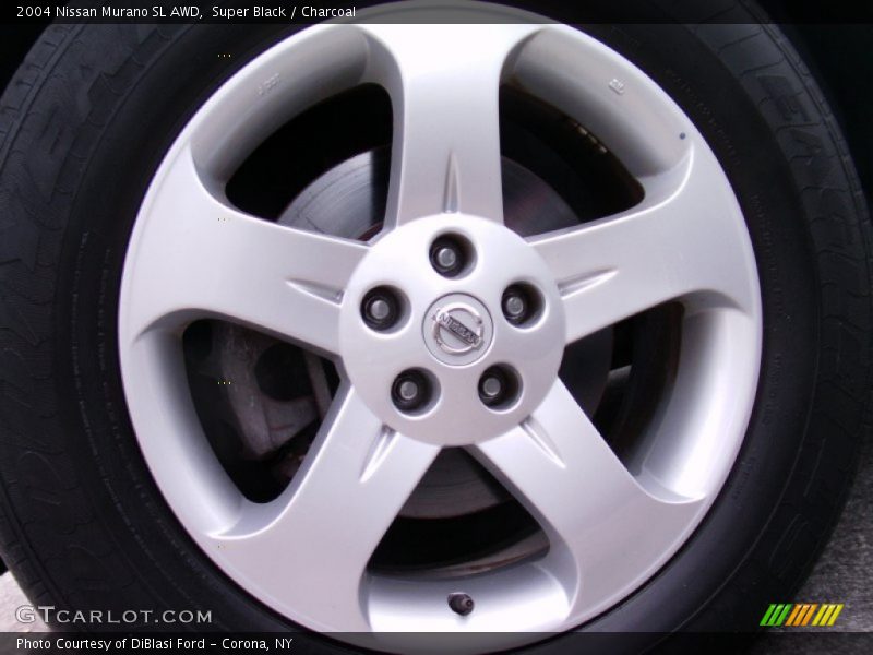 Super Black / Charcoal 2004 Nissan Murano SL AWD