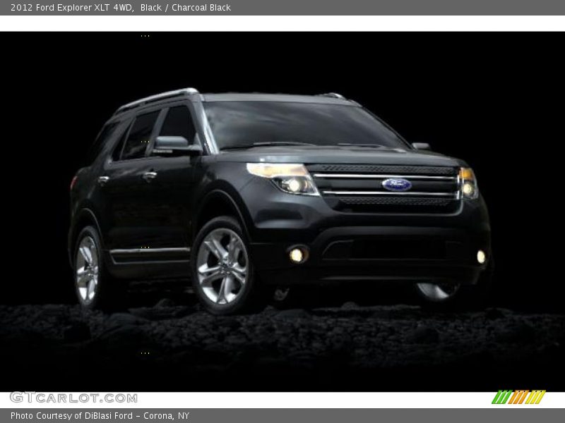 Black / Charcoal Black 2012 Ford Explorer XLT 4WD