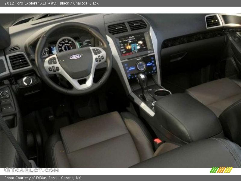 Black / Charcoal Black 2012 Ford Explorer XLT 4WD