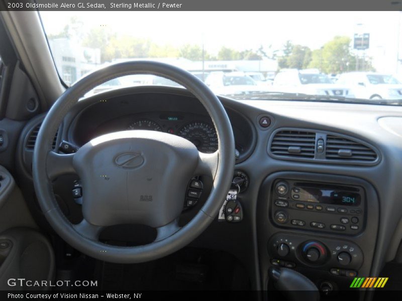Sterling Metallic / Pewter 2003 Oldsmobile Alero GL Sedan