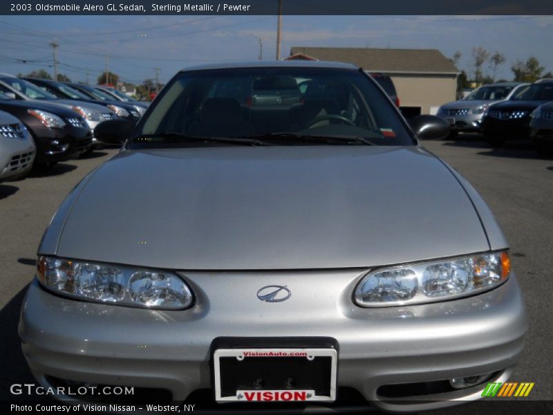 Sterling Metallic / Pewter 2003 Oldsmobile Alero GL Sedan