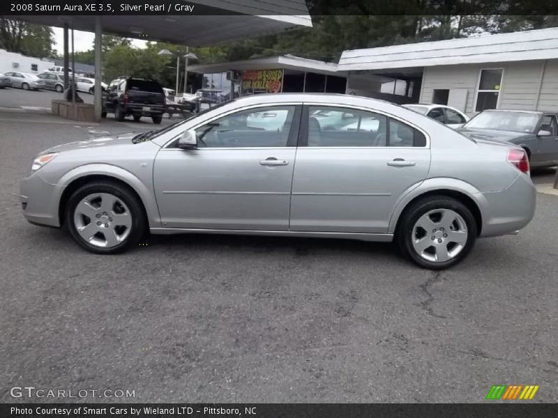 Silver Pearl / Gray 2008 Saturn Aura XE 3.5