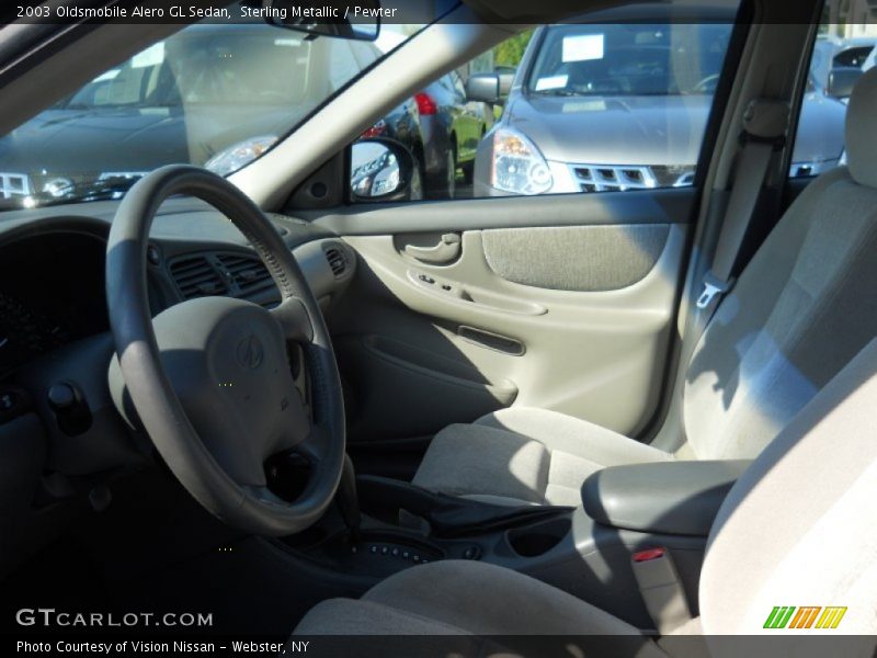 Sterling Metallic / Pewter 2003 Oldsmobile Alero GL Sedan