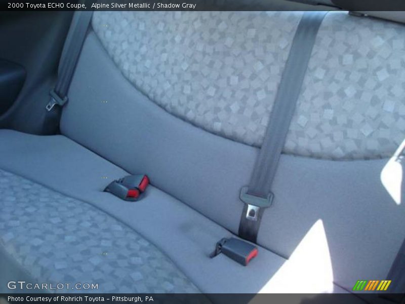 Alpine Silver Metallic / Shadow Gray 2000 Toyota ECHO Coupe
