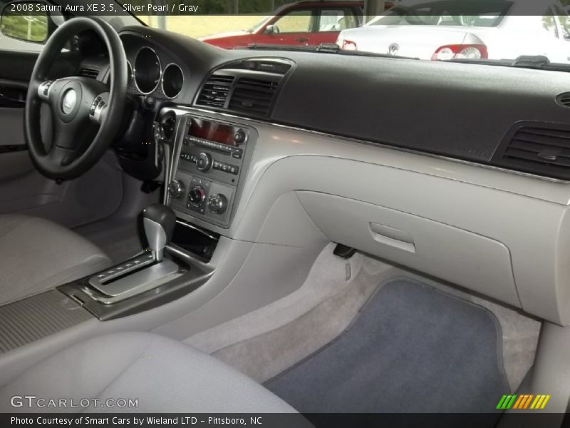 Silver Pearl / Gray 2008 Saturn Aura XE 3.5