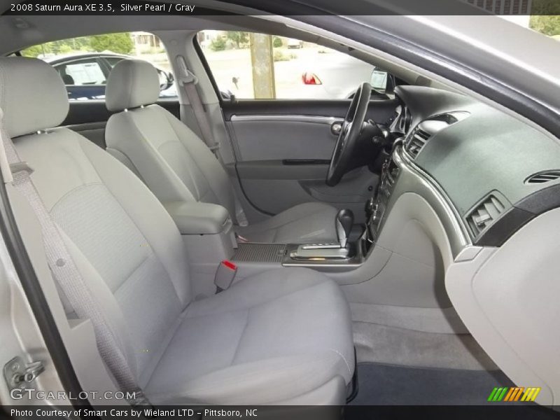 Silver Pearl / Gray 2008 Saturn Aura XE 3.5