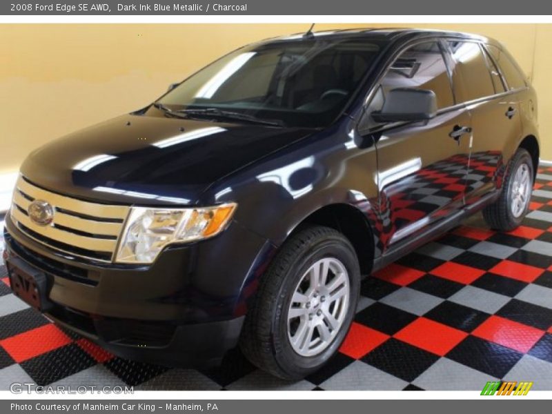 Dark Ink Blue Metallic / Charcoal 2008 Ford Edge SE AWD