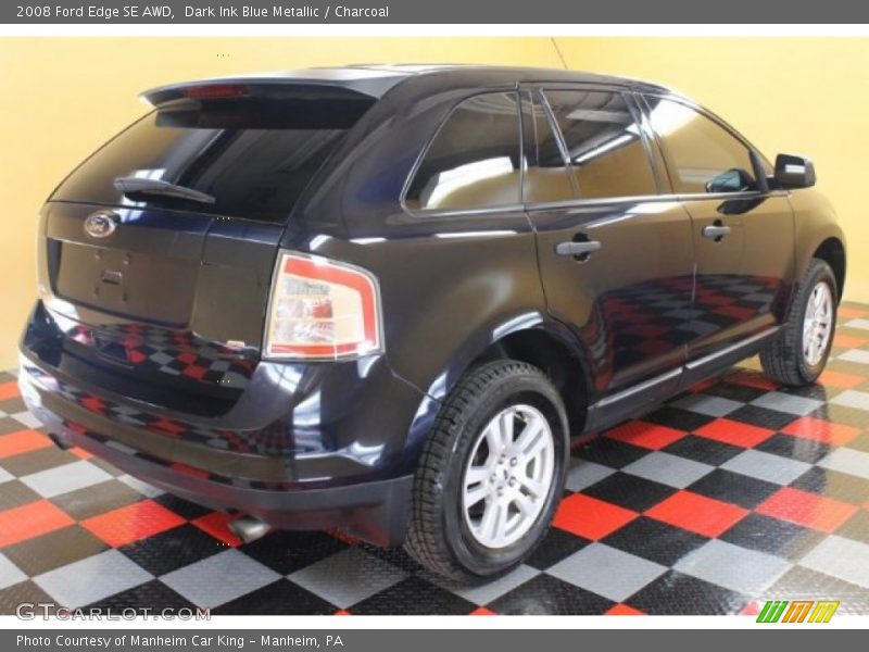 Dark Ink Blue Metallic / Charcoal 2008 Ford Edge SE AWD