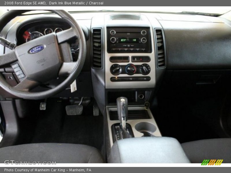 Dashboard of 2008 Edge SE AWD