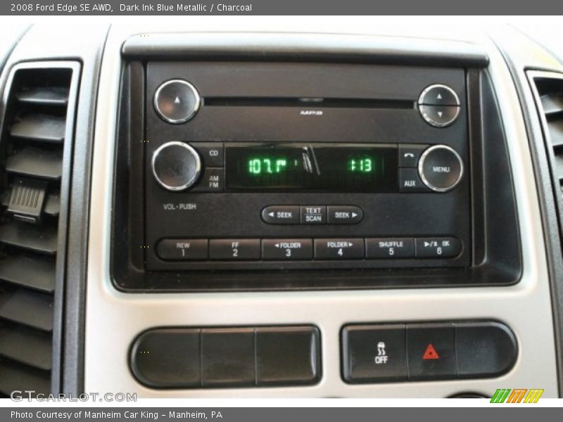 Audio System of 2008 Edge SE AWD