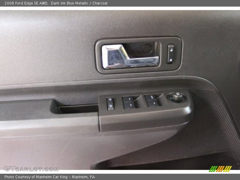 Dark Ink Blue Metallic / Charcoal 2008 Ford Edge SE AWD