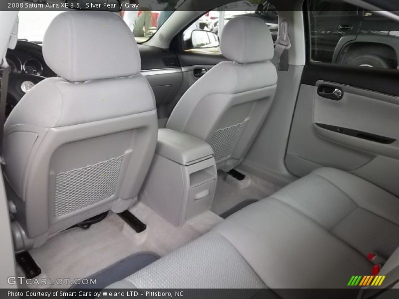 Silver Pearl / Gray 2008 Saturn Aura XE 3.5