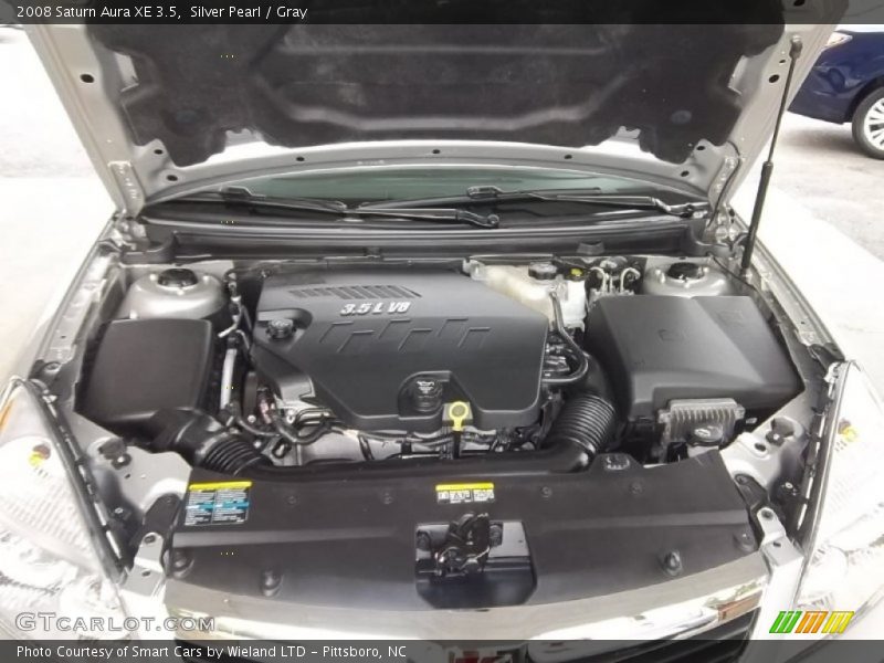 Silver Pearl / Gray 2008 Saturn Aura XE 3.5