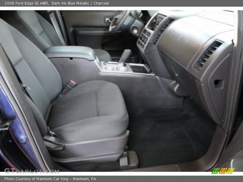 Dark Ink Blue Metallic / Charcoal 2008 Ford Edge SE AWD