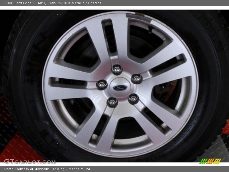 Dark Ink Blue Metallic / Charcoal 2008 Ford Edge SE AWD