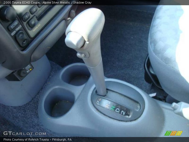Alpine Silver Metallic / Shadow Gray 2000 Toyota ECHO Coupe