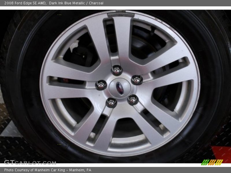 Dark Ink Blue Metallic / Charcoal 2008 Ford Edge SE AWD