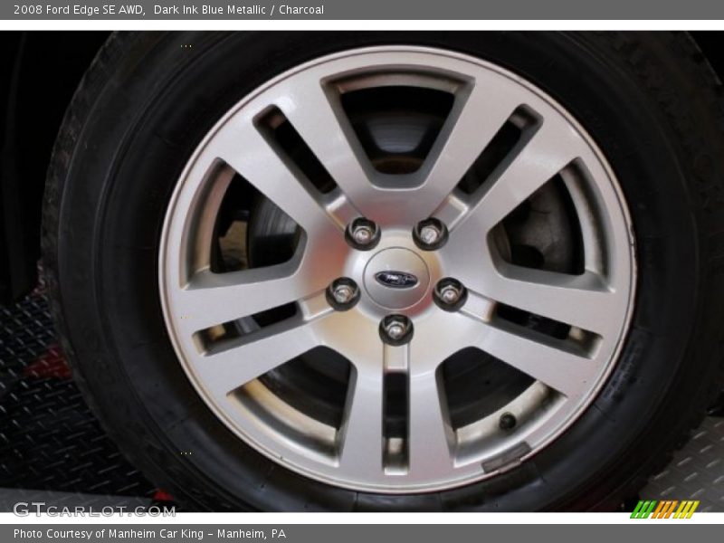Dark Ink Blue Metallic / Charcoal 2008 Ford Edge SE AWD