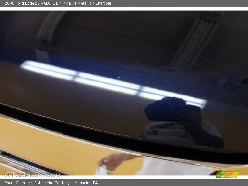Dark Ink Blue Metallic / Charcoal 2008 Ford Edge SE AWD