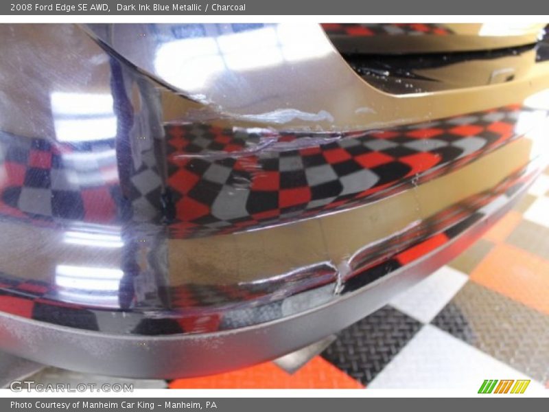 Dark Ink Blue Metallic / Charcoal 2008 Ford Edge SE AWD