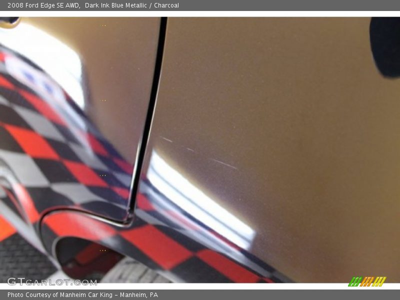 Dark Ink Blue Metallic / Charcoal 2008 Ford Edge SE AWD
