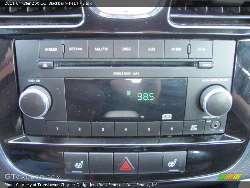 Audio System of 2011 200 LX