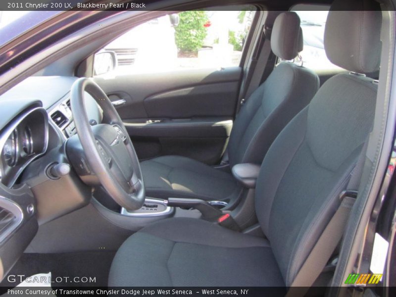  2011 200 LX Black Interior