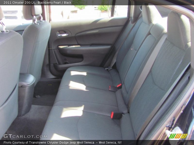  2011 200 LX Black Interior
