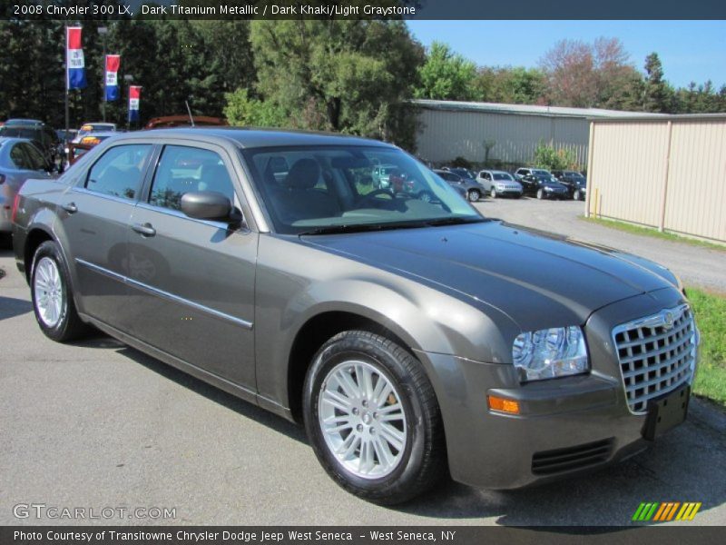 Dark Titanium Metallic / Dark Khaki/Light Graystone 2008 Chrysler 300 LX