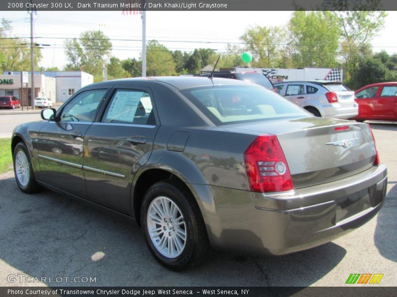 Dark Titanium Metallic / Dark Khaki/Light Graystone 2008 Chrysler 300 LX