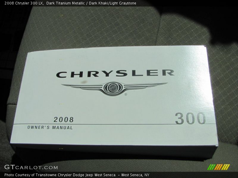 Dark Titanium Metallic / Dark Khaki/Light Graystone 2008 Chrysler 300 LX