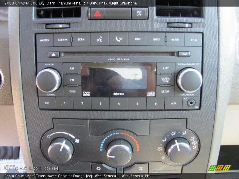 Dark Titanium Metallic / Dark Khaki/Light Graystone 2008 Chrysler 300 LX