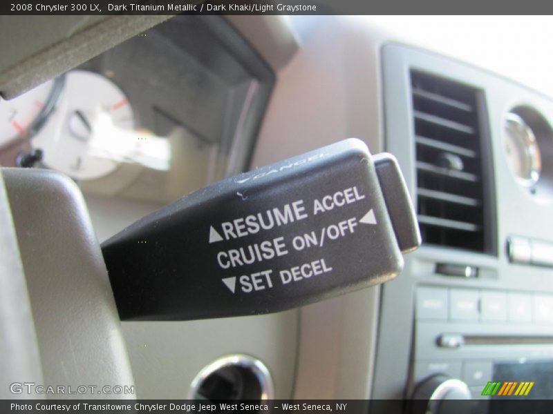 Dark Titanium Metallic / Dark Khaki/Light Graystone 2008 Chrysler 300 LX