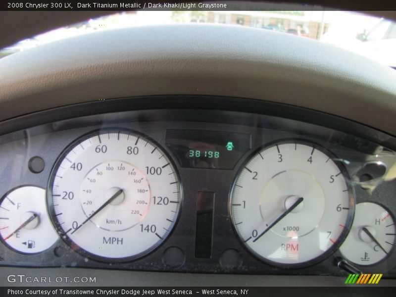 Dark Titanium Metallic / Dark Khaki/Light Graystone 2008 Chrysler 300 LX