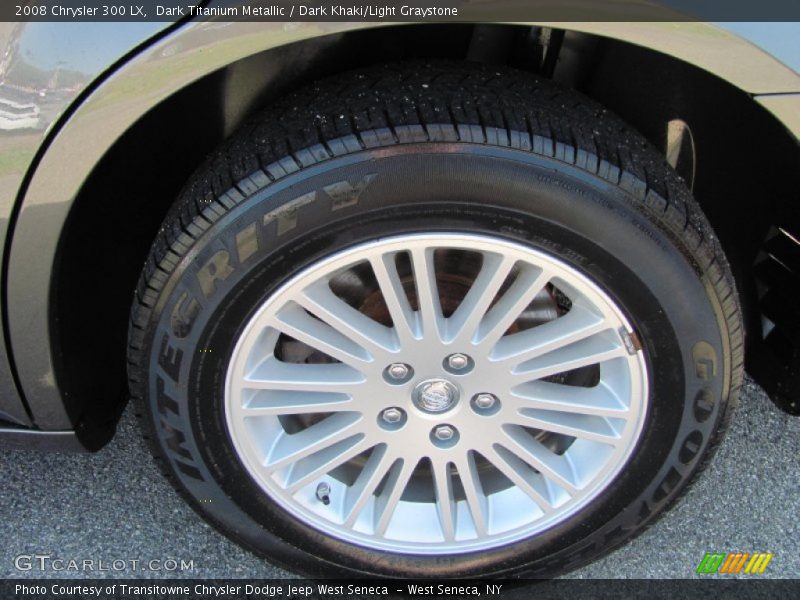 Dark Titanium Metallic / Dark Khaki/Light Graystone 2008 Chrysler 300 LX